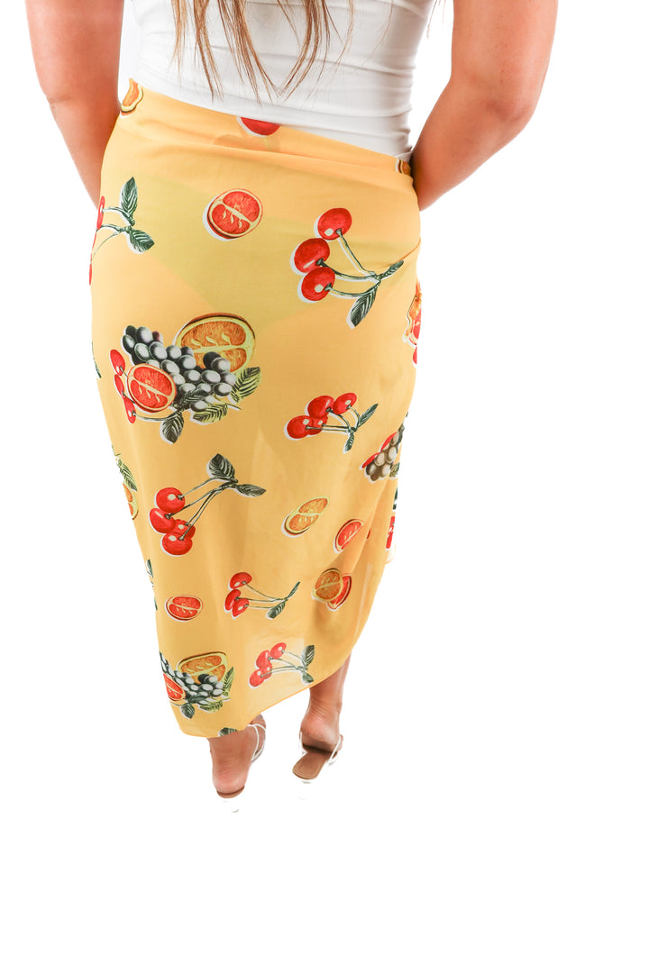 Show me your MUMU yellow citrus sarong