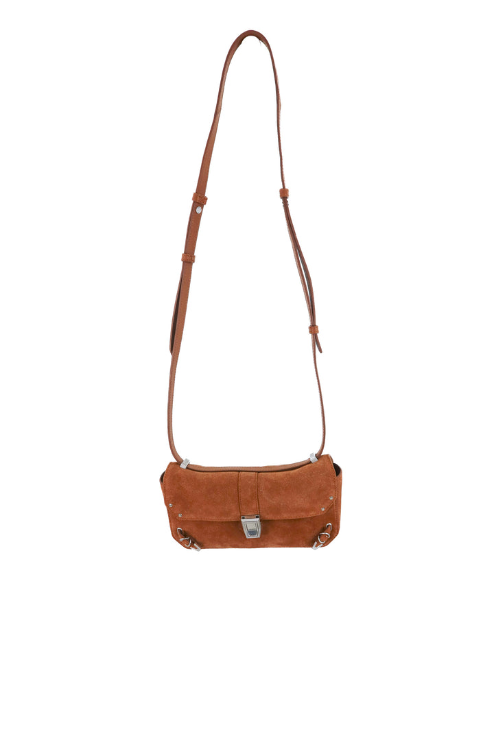 rag & bone brown suede leather bag