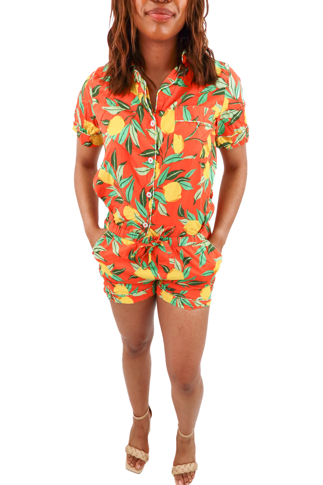 Printfresh lemon pajamas (XS; retail $148)