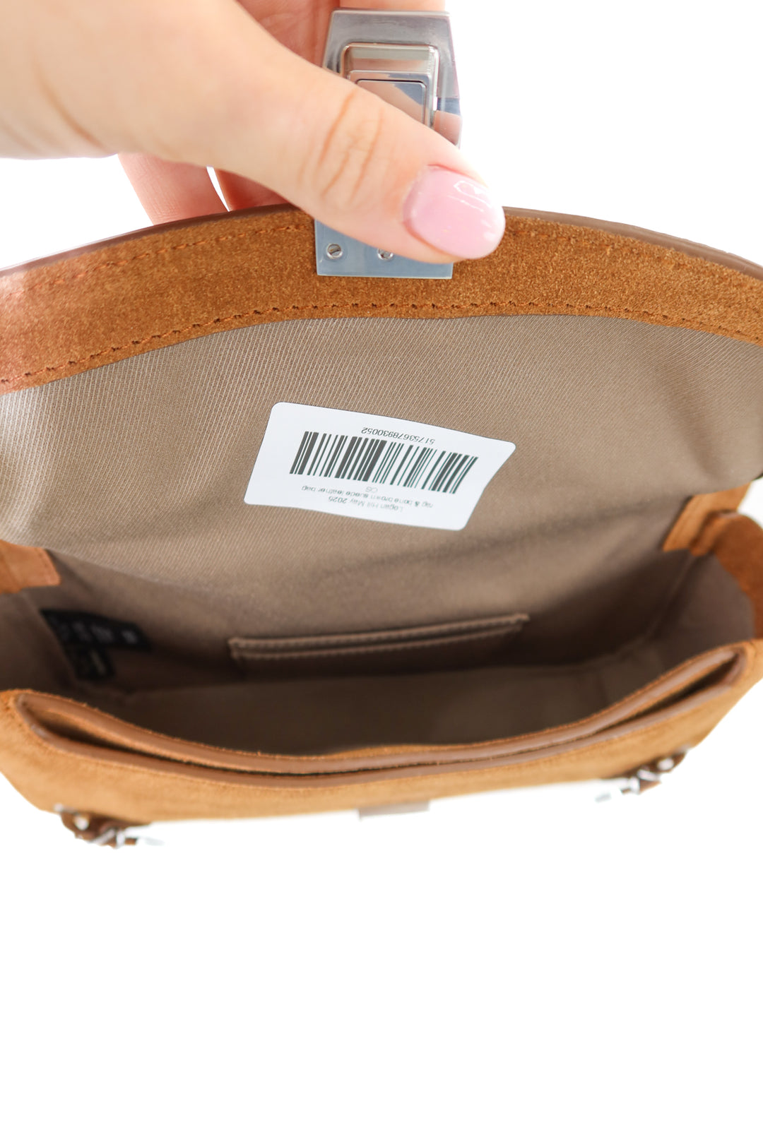 rag & bone brown suede leather bag