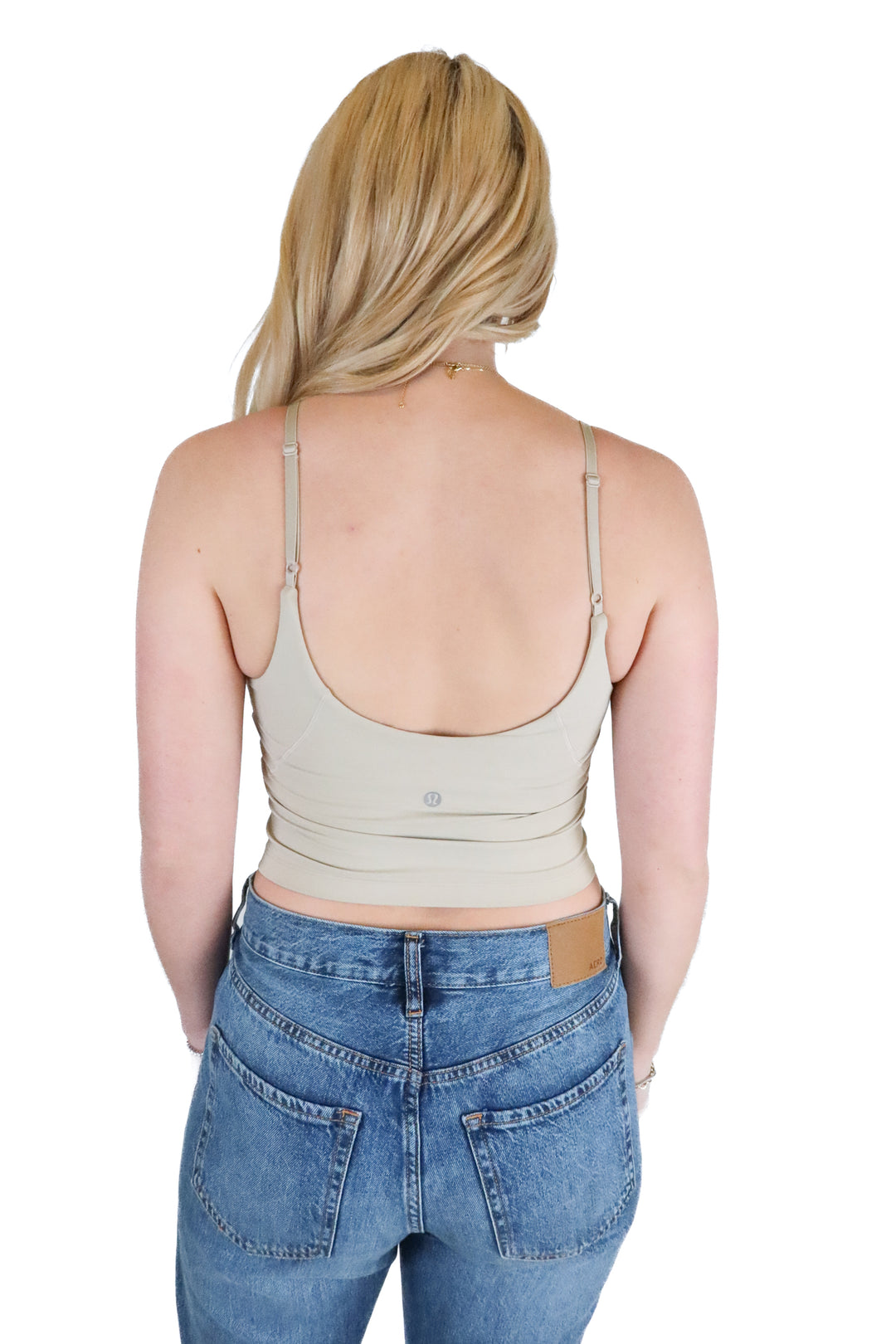 Lululemon Beige Athletic Tank Top (4; retail $68)