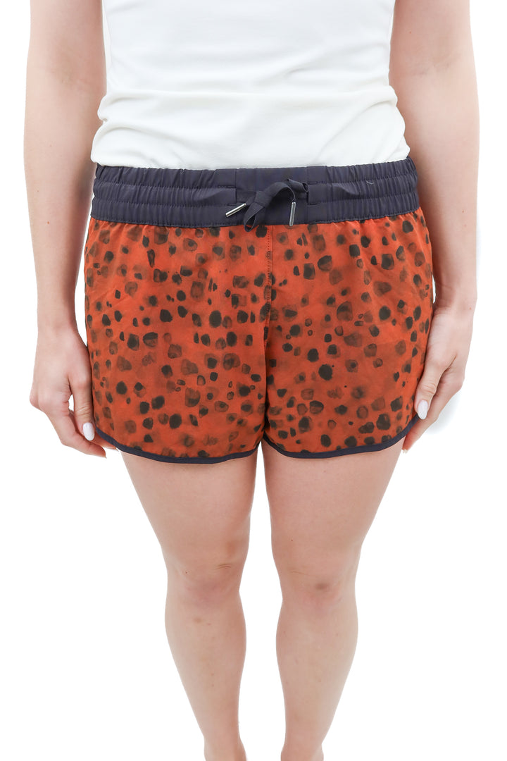 stori brown spotted shorts (6; retail $32)