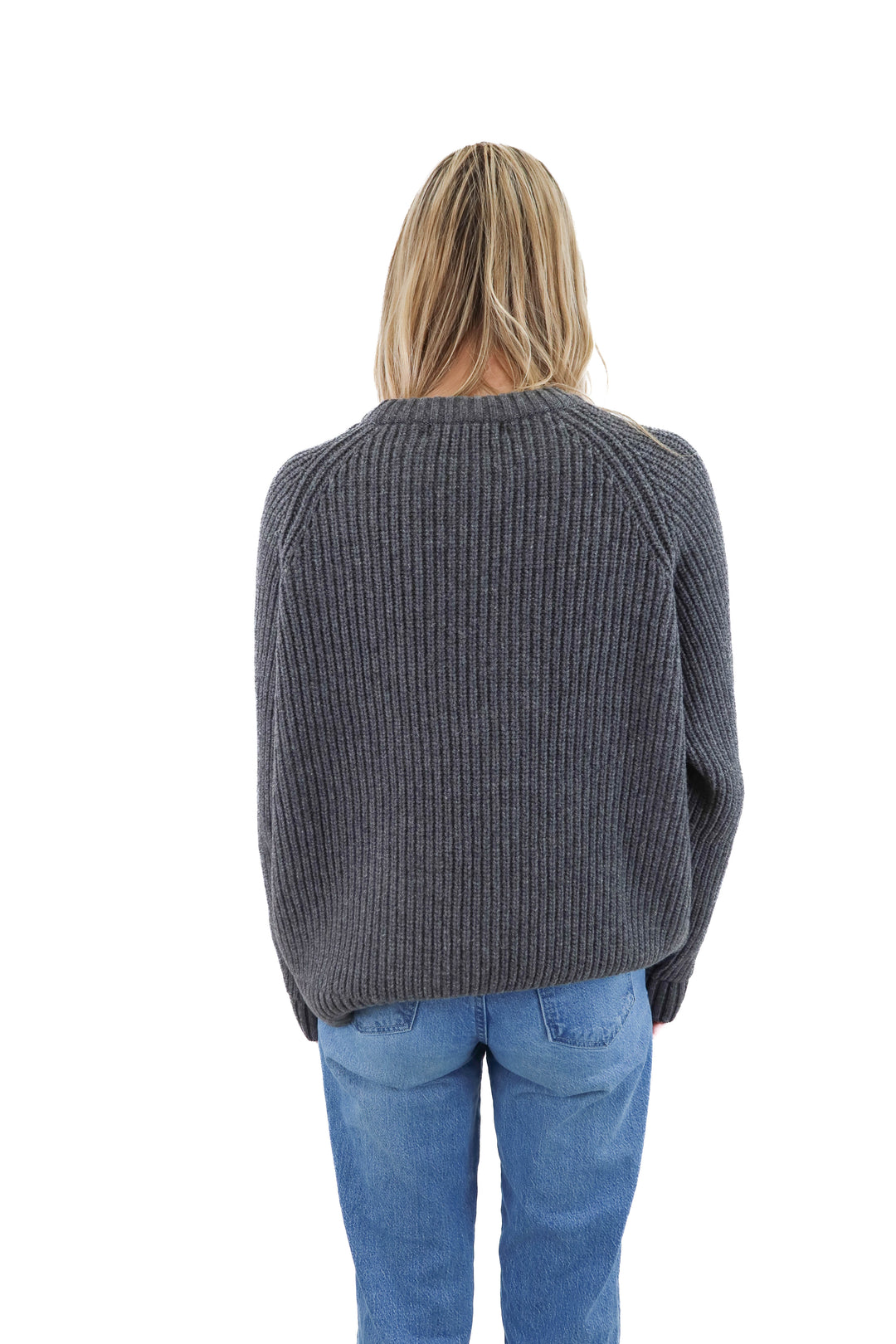 Gray oversized sweater (s/m)