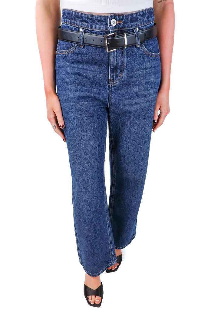 Talia Shuvalov x Fabrique Jeans with Belt (m; retail $248)