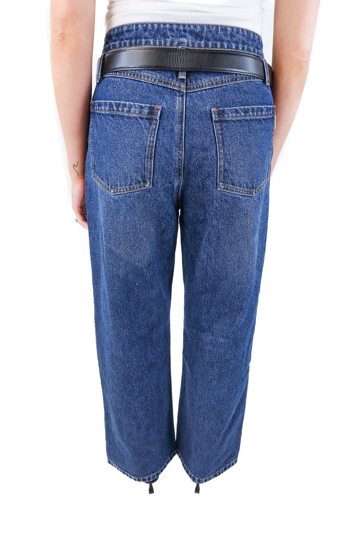 Talia Shuvalov x Fabrique Jeans with Belt (m; retail $248)
