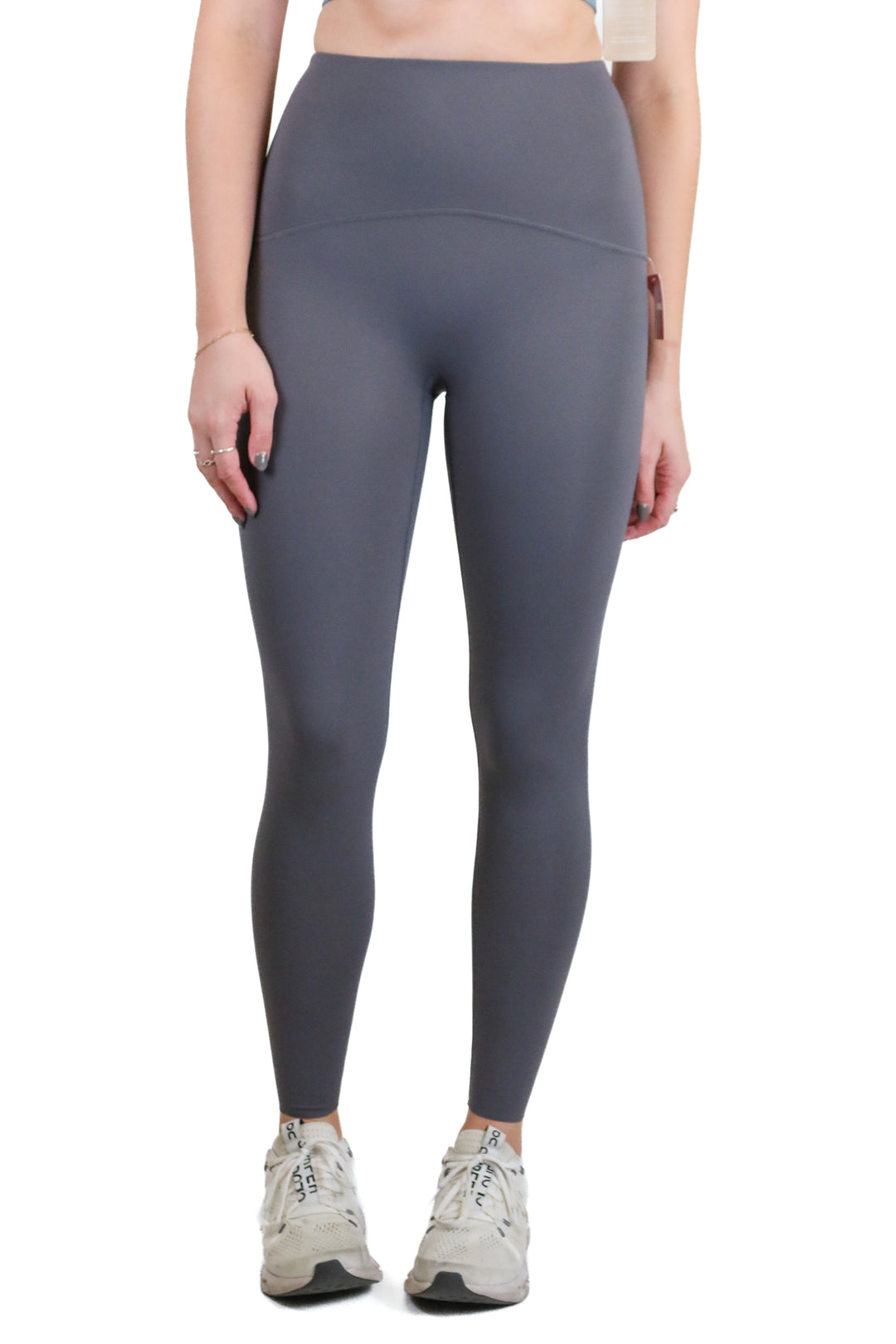 spanx grey cropped leggings (xs) NWT