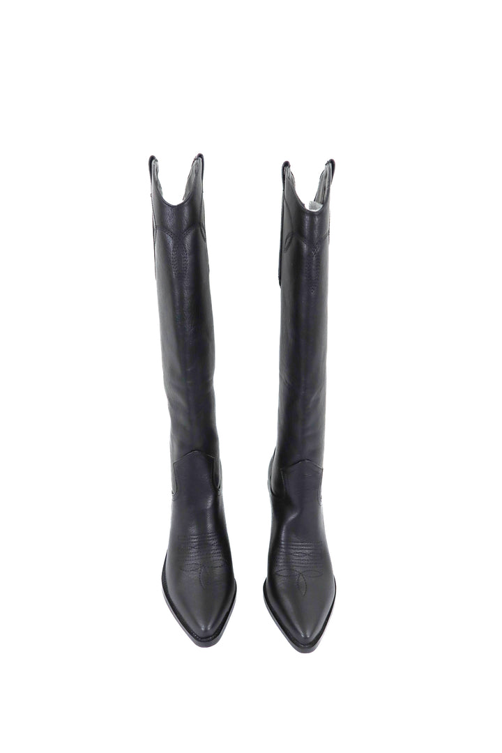 Billini black knee high boots (8; retail $140)