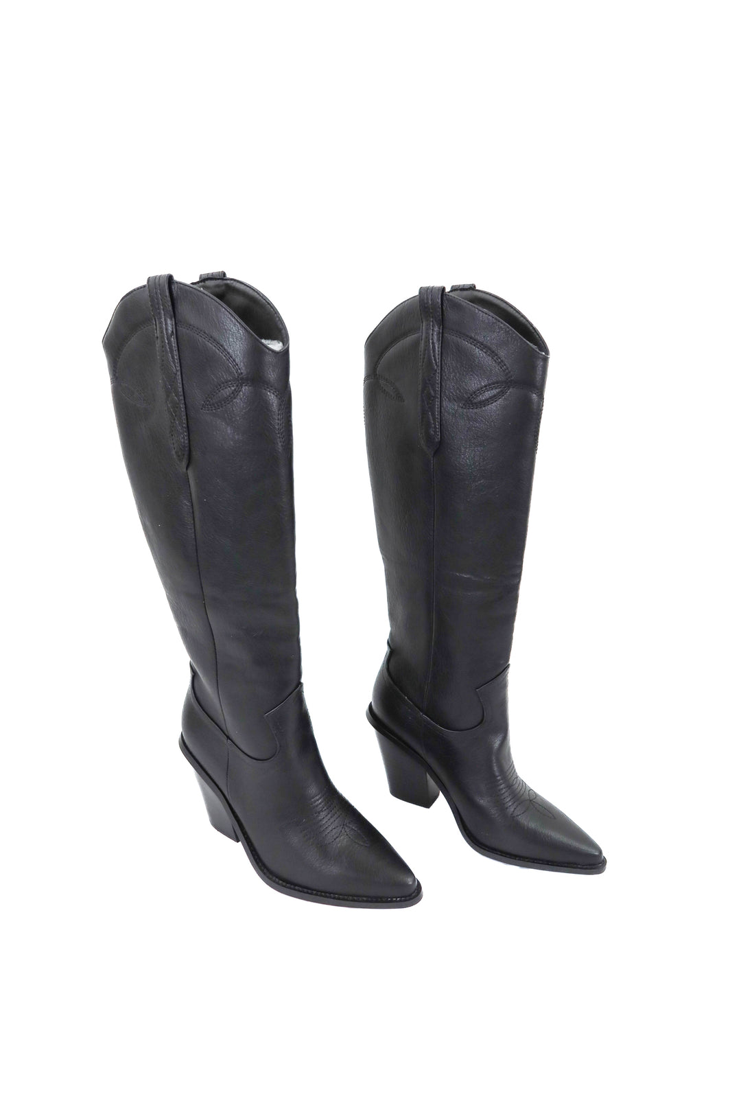 Billini black knee high boots (8; retail $140)