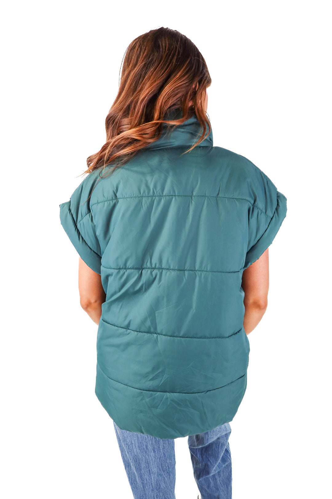 kittenish green vest (s)