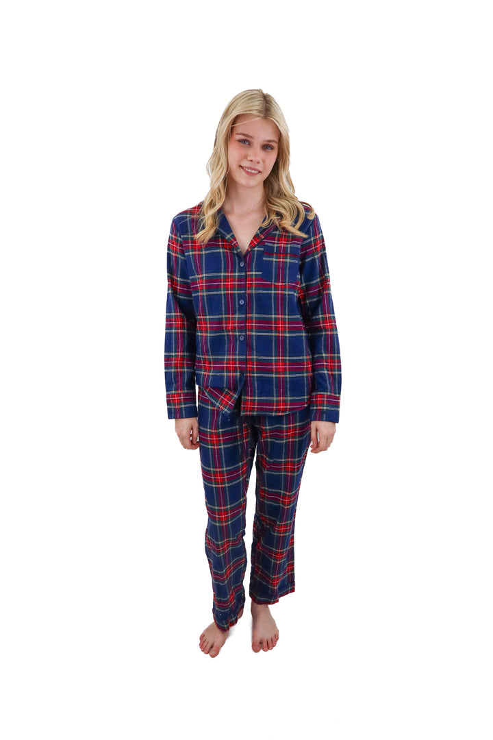 petite plum plaid pajamas nwt (S; retail $118)