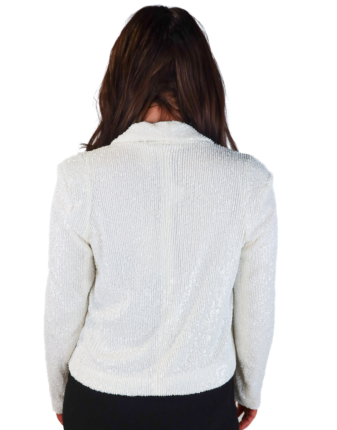 Greylin white sequin blazer NWT (s; retails for $140)