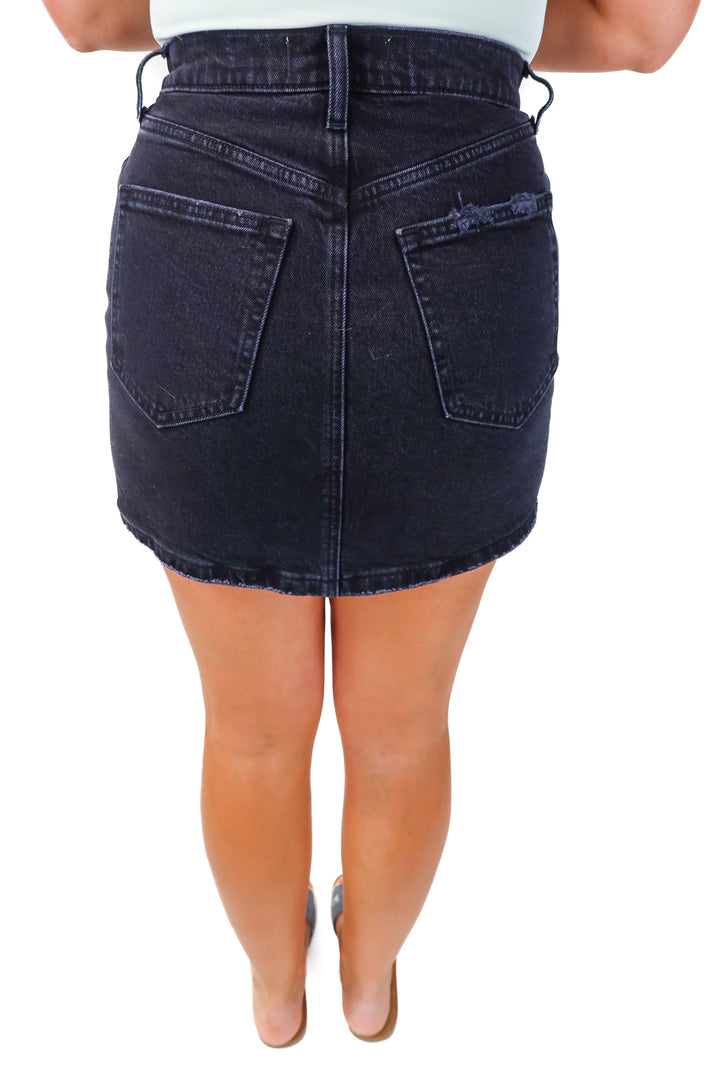 abercrombie & fitch black mini skirt (2)