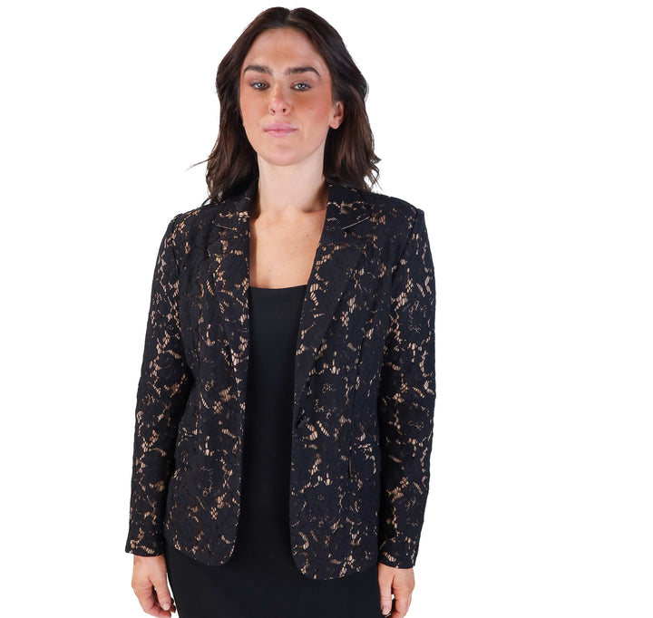 Vici black/nude lace blazer (s; retails for $88)