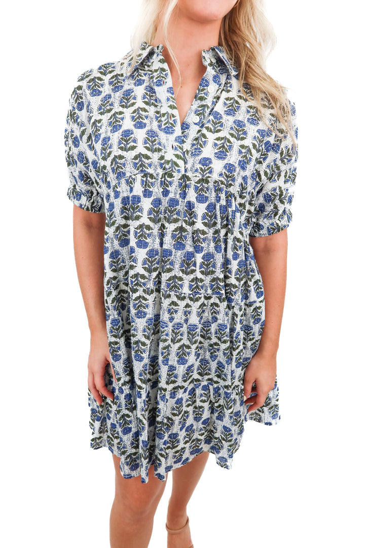 THML short sleeve floral dress (XS)