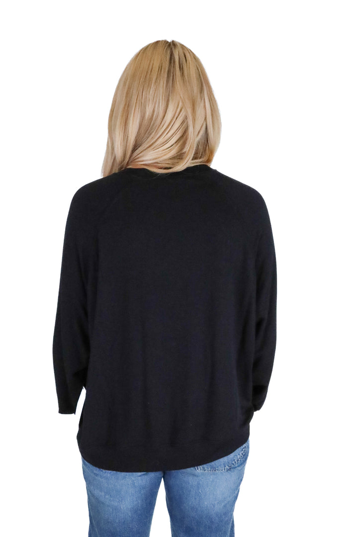 Splits59 Black Crewneck NWT (M; retail $132)
