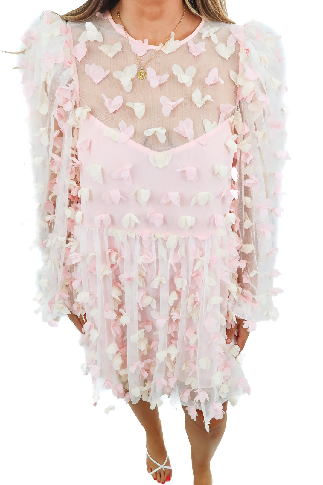 asos pink floral dress (10)
