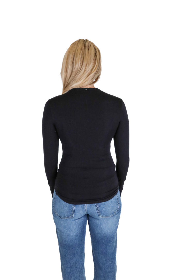 Lululemon Black Ribbed Long Sleeve (2; retail $68)