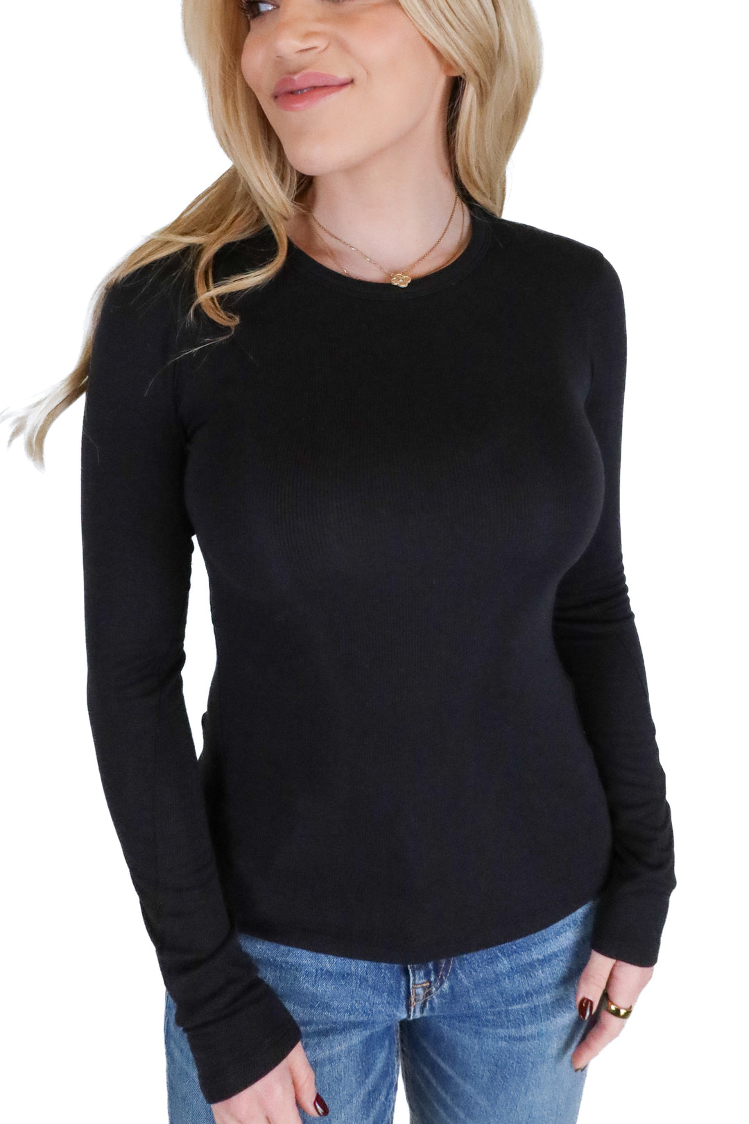 Lululemon Black Ribbed Long Sleeve (2; retail $68)