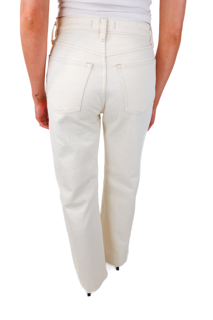 SOLD: abercrombie & fitch cream 90's relaxed jeans NWT (4R)