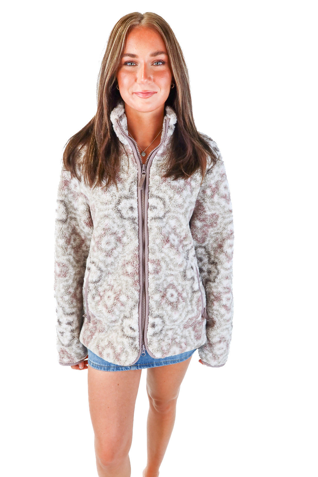 abercrombie & fitch sherpa zip up jacket NWT (s; retails $110)