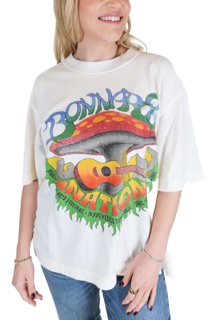 Abercrombie White “Bonnaroo” T-Shirt (M)