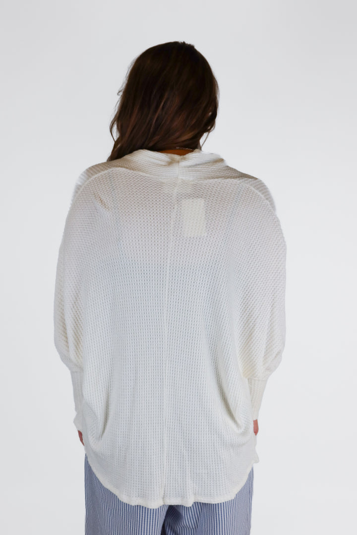 The Cove ivory knit cardigan (S)