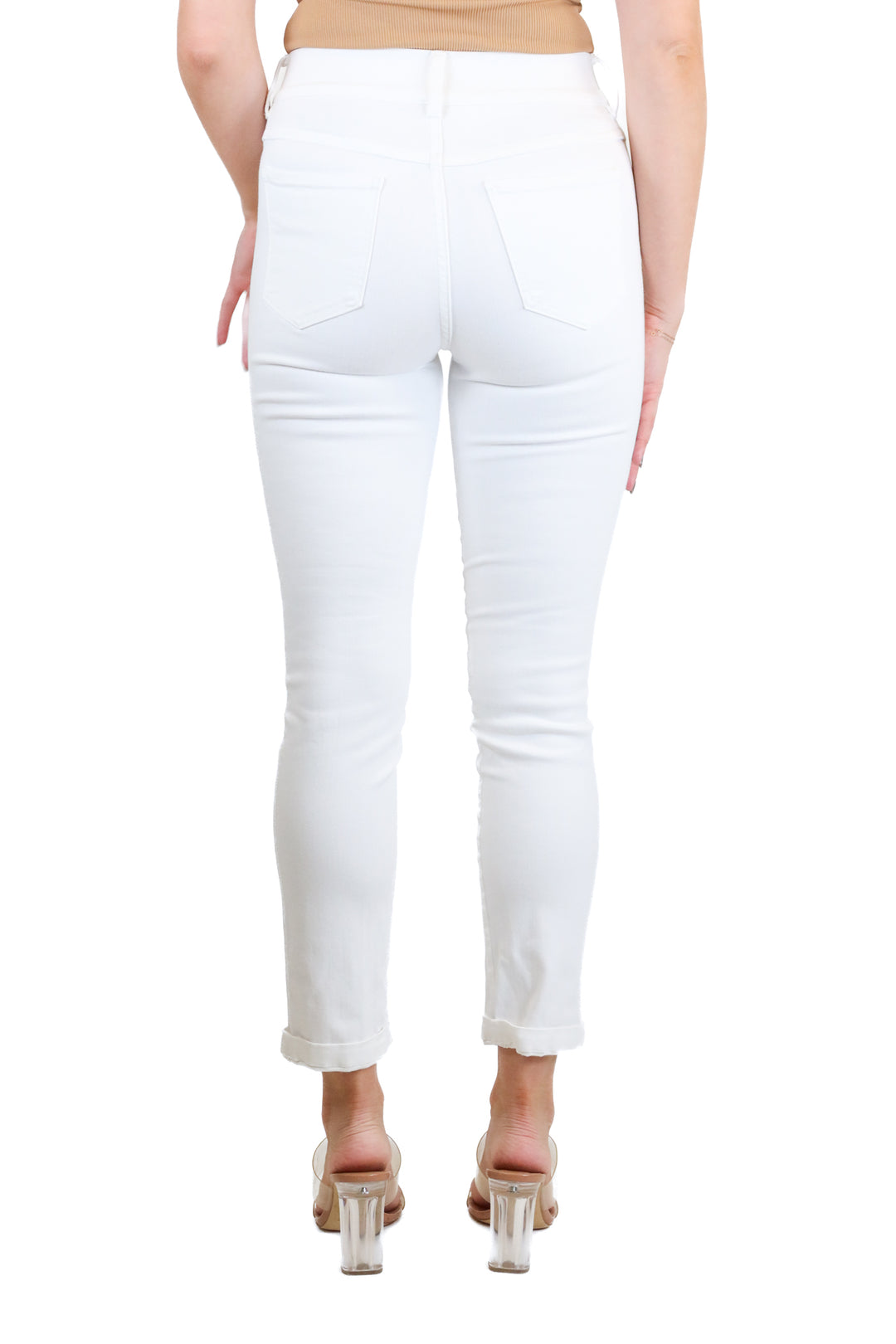 Spanx White Skinny Jeans (XS)