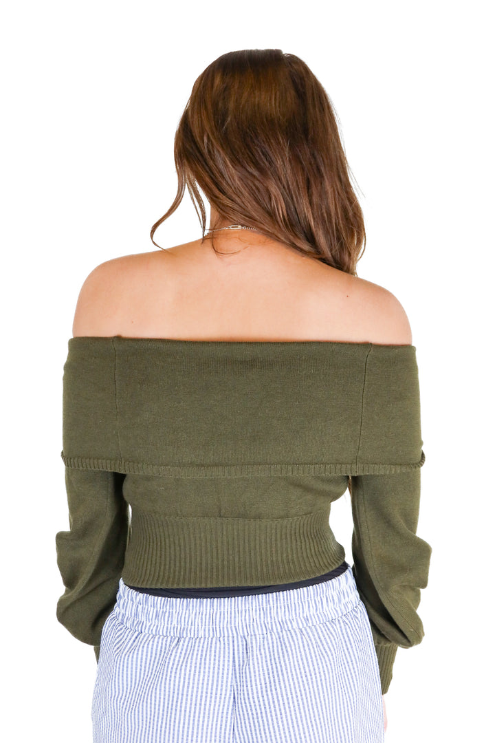 House of Harlow forrest green strapless top NWT (XS; retail $138)