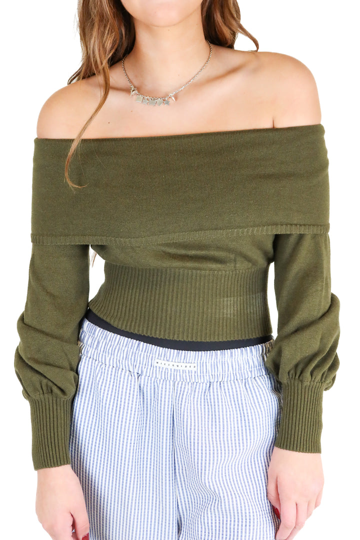 House of Harlow forrest green strapless top NWT (XS; retail $138)