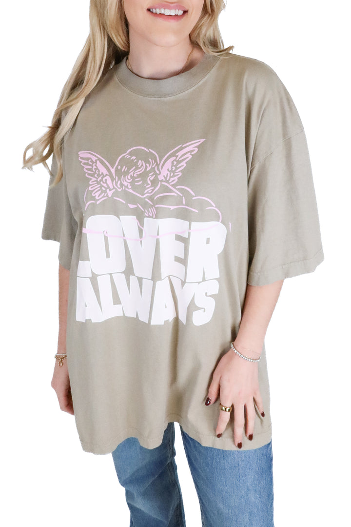 Tan and Pink Angel T-Shirt (XL)