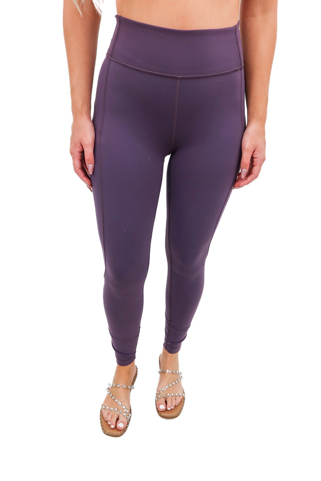 lululemon purple leggings (6; retail $98)