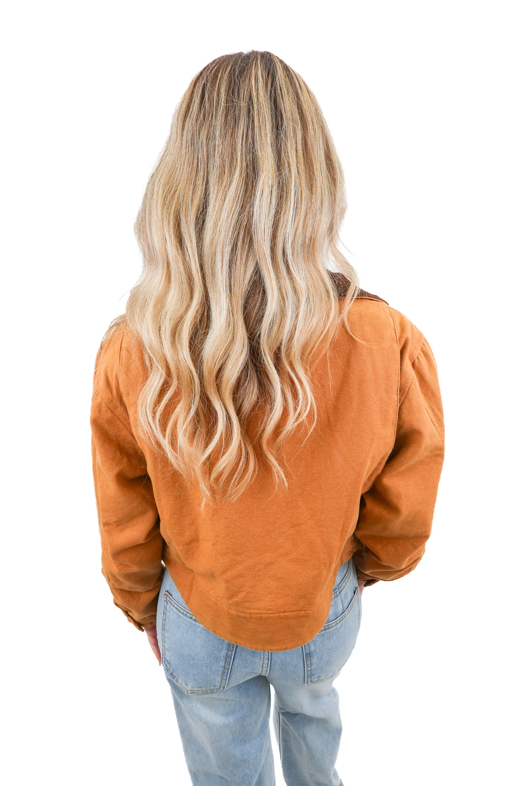 The Vintage Shop brown cropped jacket (S) NWT