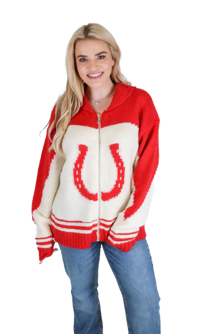 elwood Stallion cardigan NWT (s; retail $125)