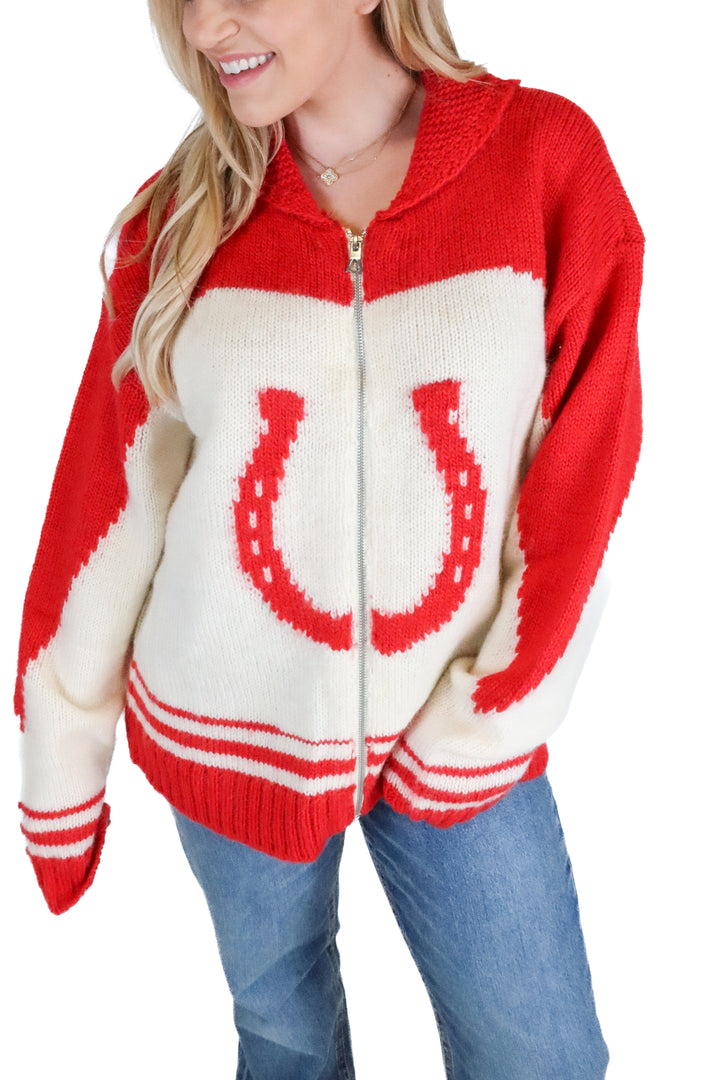 elwood Stallion cardigan NWT (s; retail $125)