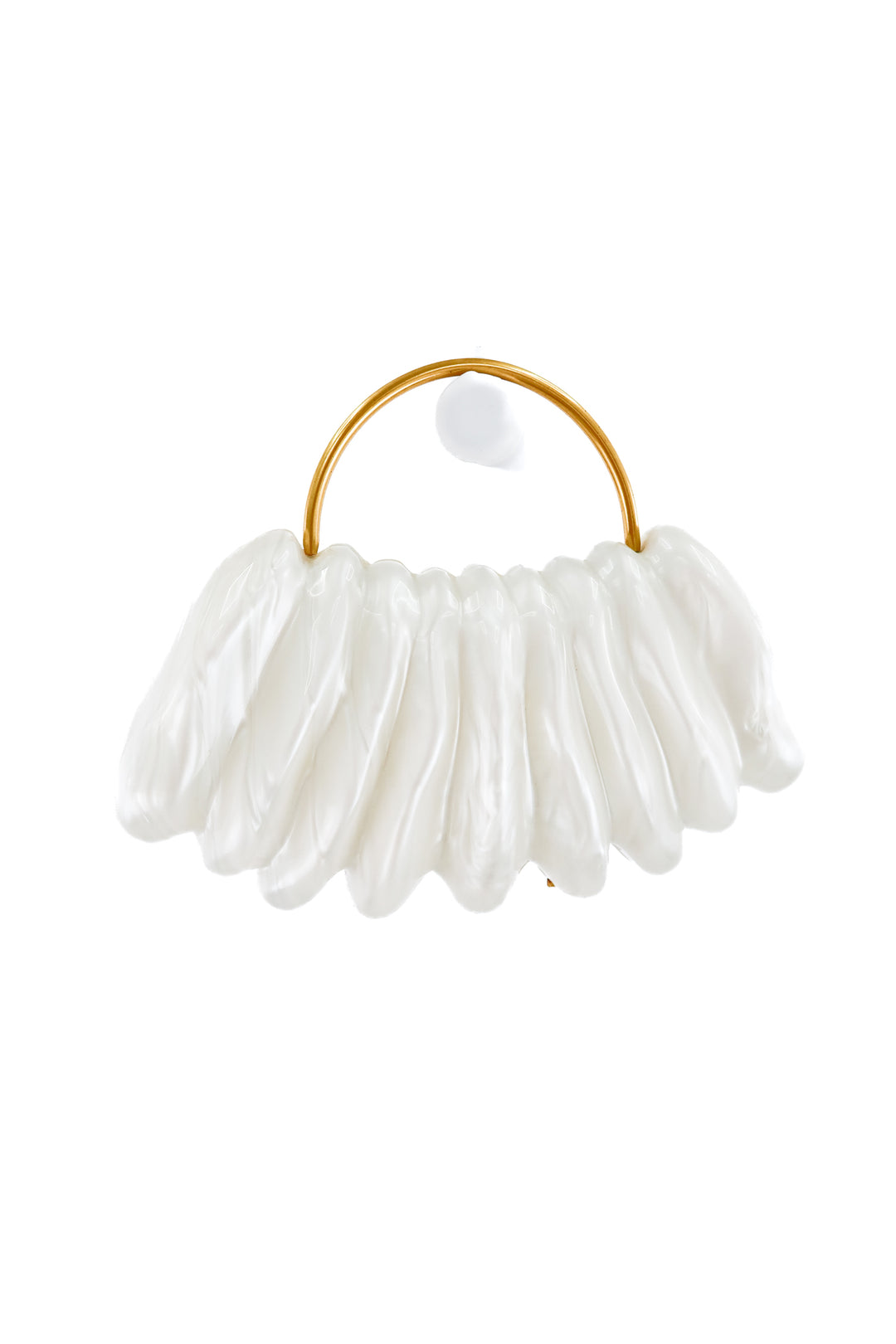 zara acrylic shell bag