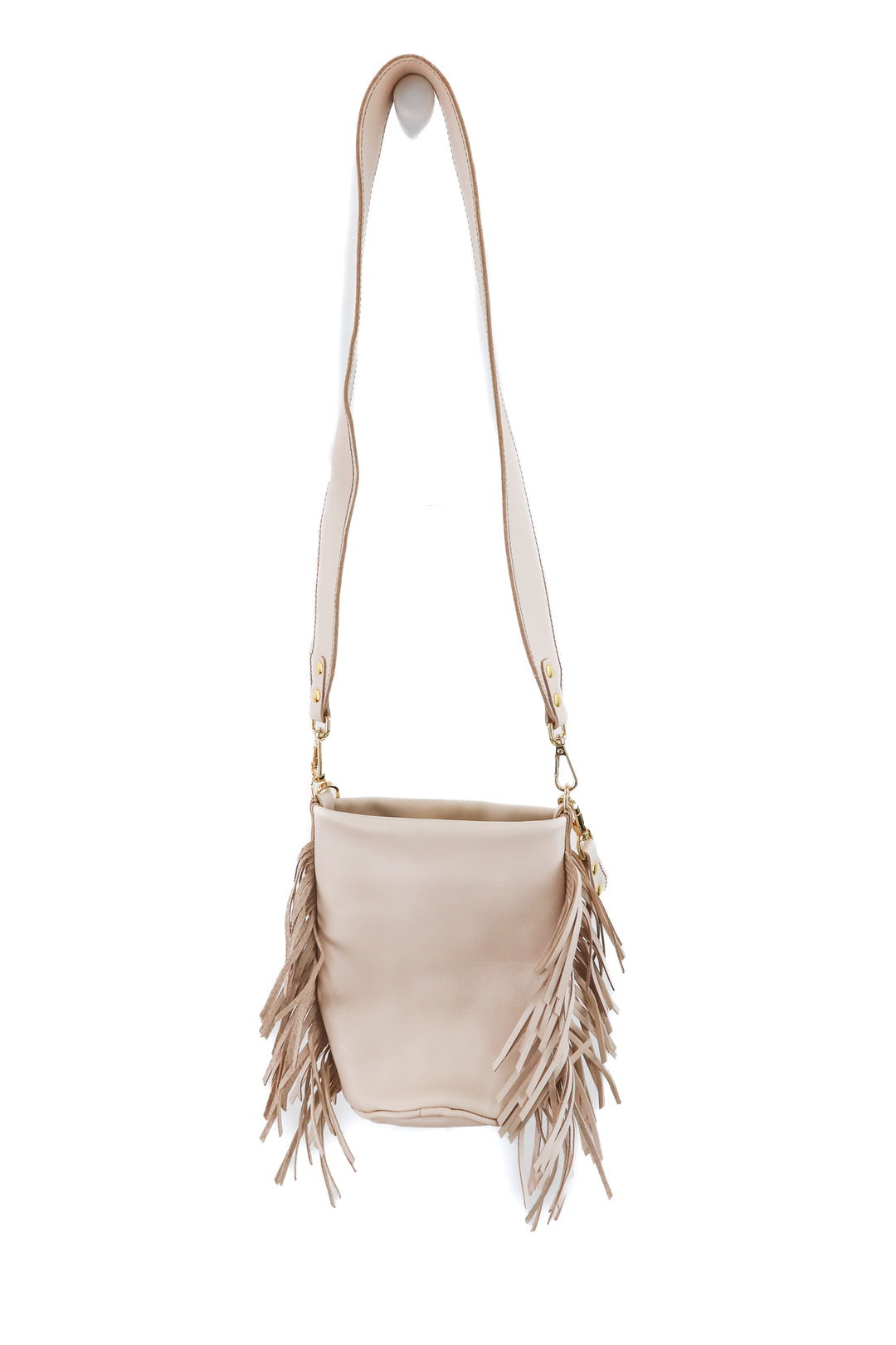 mercules ivory embellished fringe purse ($420)