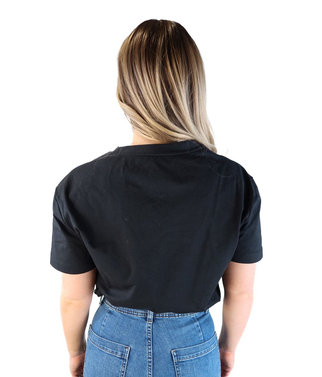 Spanx black short sleeve bodysuit (s; retails for $98)