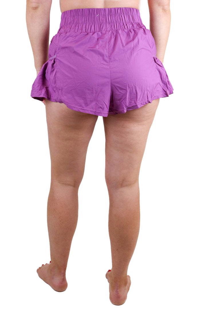 Kimberly C Purple Athletic Shorts (S)