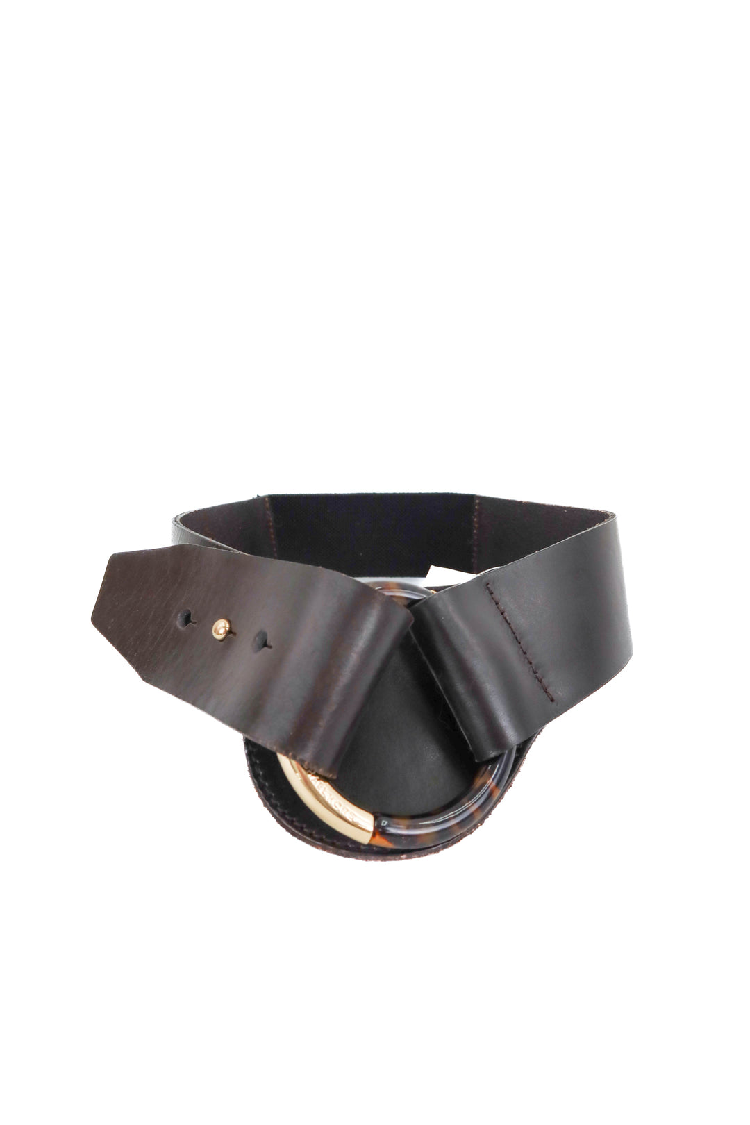 michael kors brown/tortoise belt nwt (s/m; retail $88)