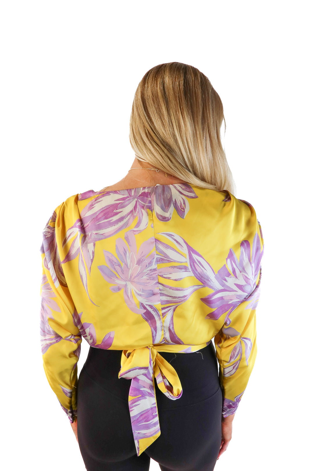 House of Harlow X Revolve floral wrap top (xs; retail $168)