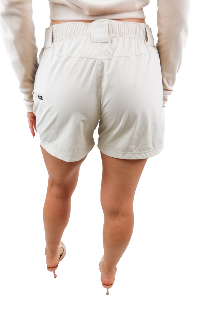 Huk beige exercise shorts (M)
