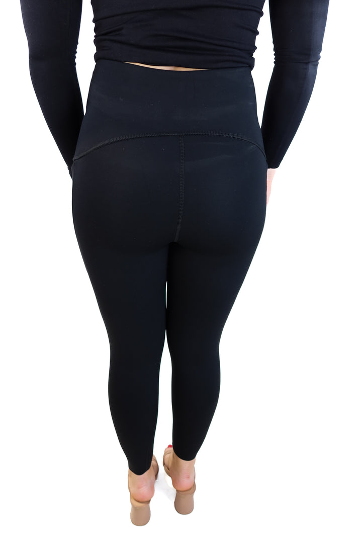Spanx black leggings (m; retails for $98)