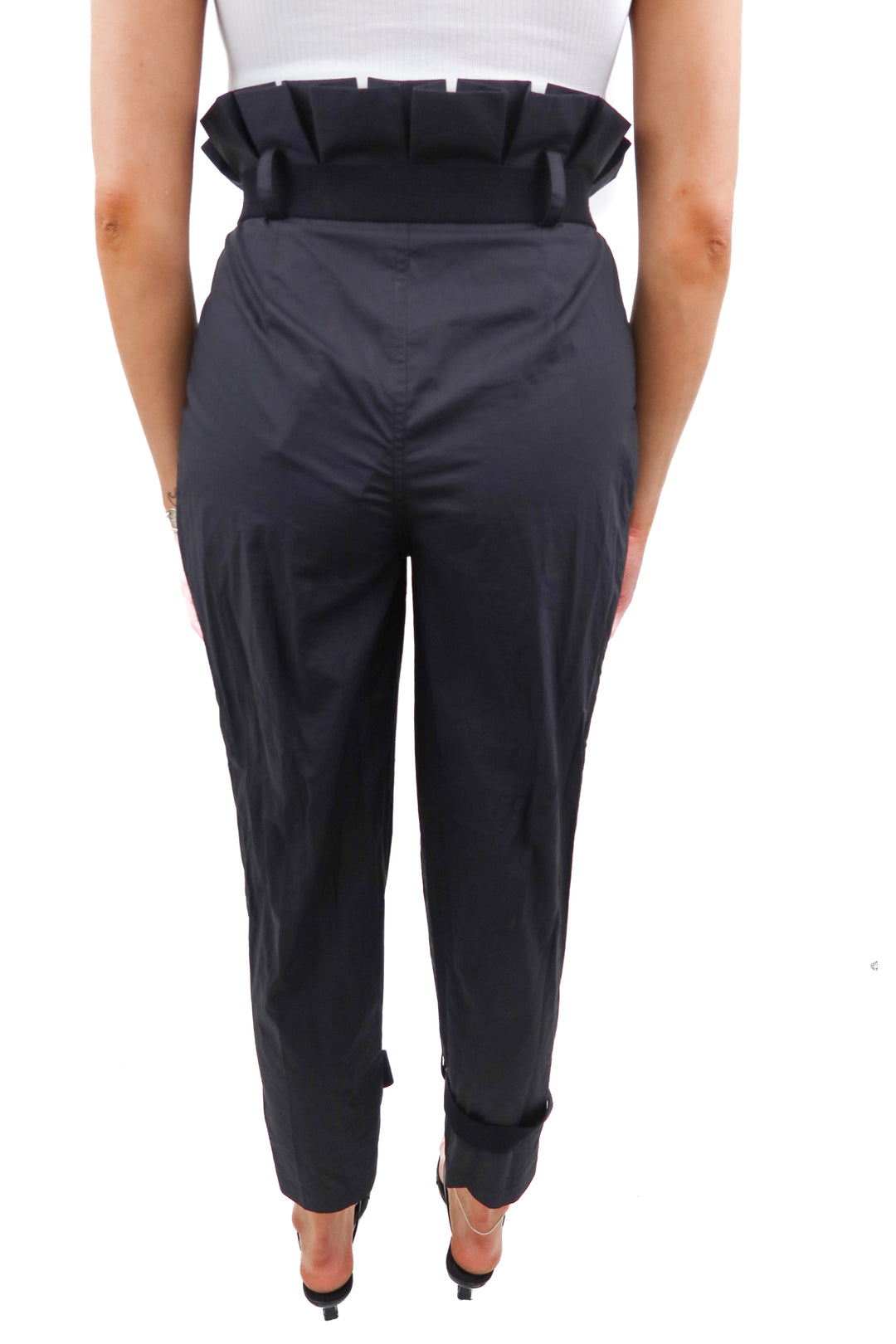L'Academie black belted pants (XS) NWT