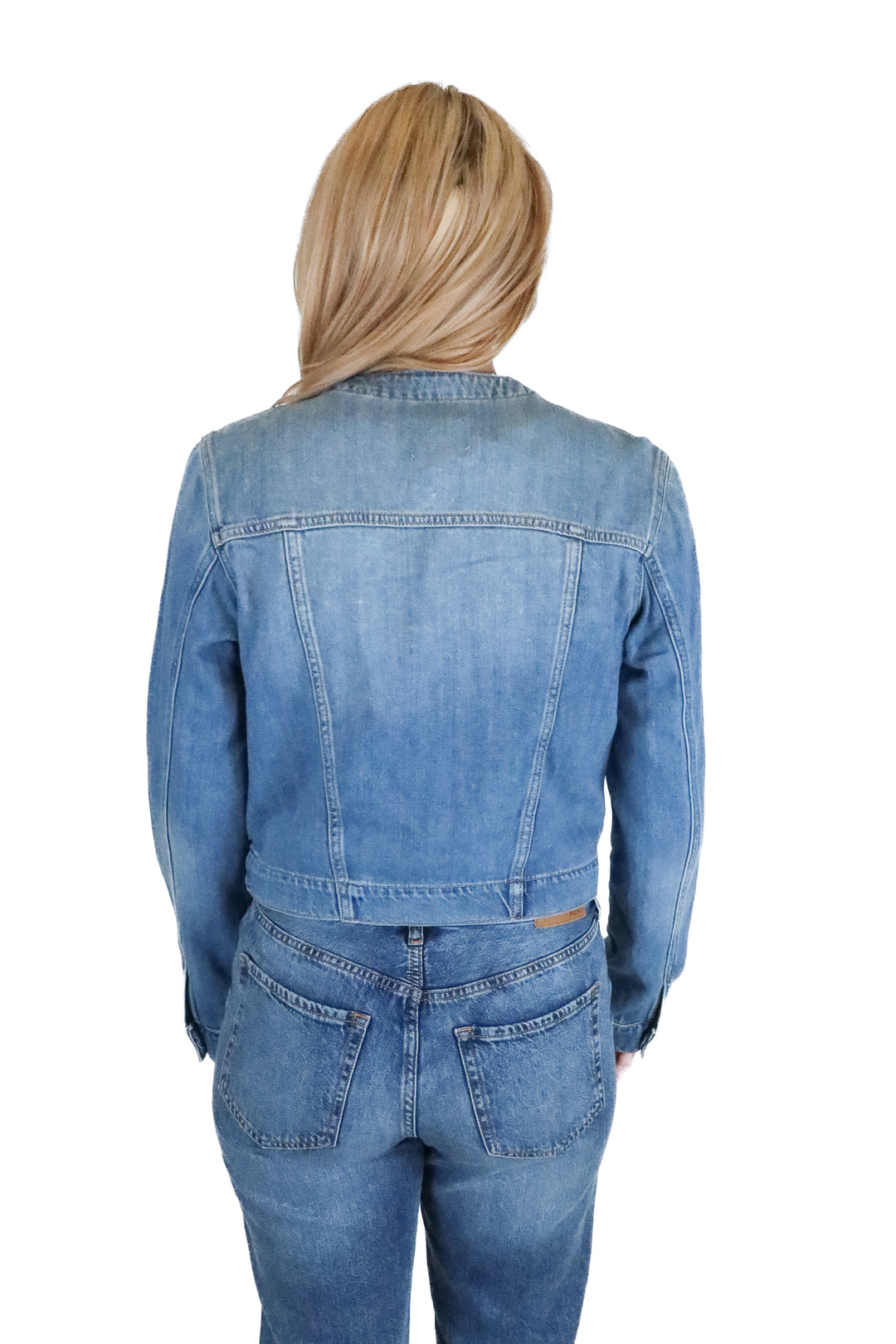 vici lightweight denim jacket (s)