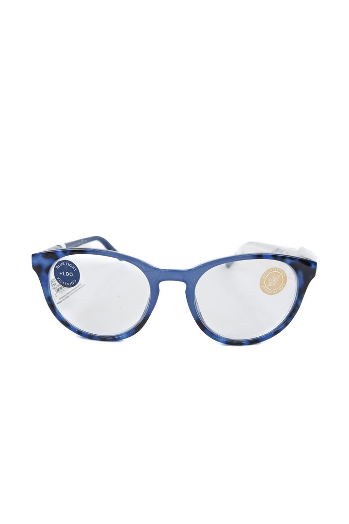 peepers navy tortoise reading glasses (retail $49)