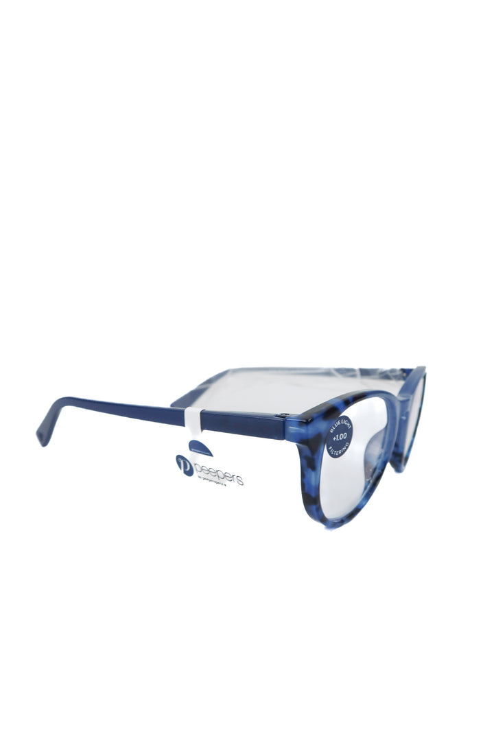 peepers navy tortoise reading glasses (retail $49)