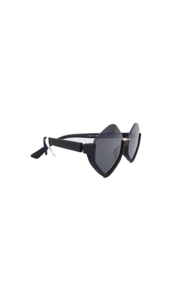 black matte sunglasses