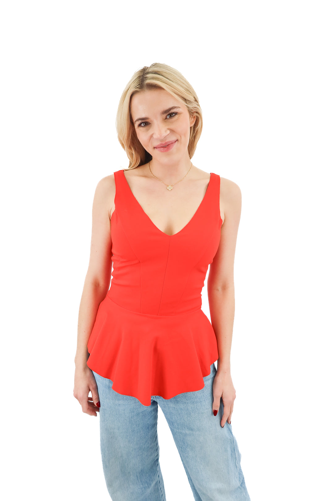 cache pink square neck top NWT (XS; retail $48)