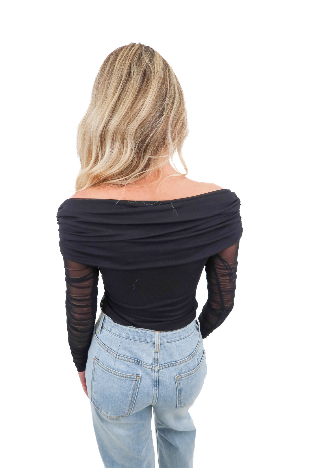 Showpo mesh black bodysuit (4)