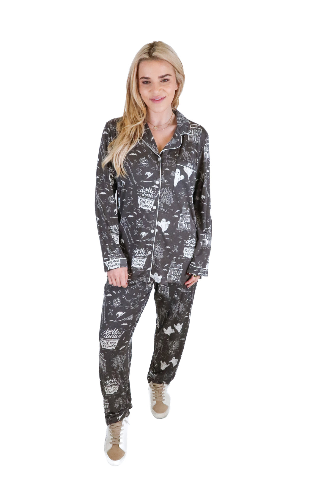In My Sundays grey ghost pajamas NWT (M)